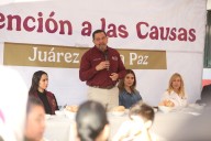 Convive Alcalde con integrantes de "Atención a las Causas, Ciudad Juárez por la Paz"