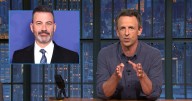 Seth Meyers Vows to Keep Exposing Donald Trump After Jimmy Kimmel Yanked