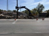 Century-old Struthers building, former Los Gallos demolished