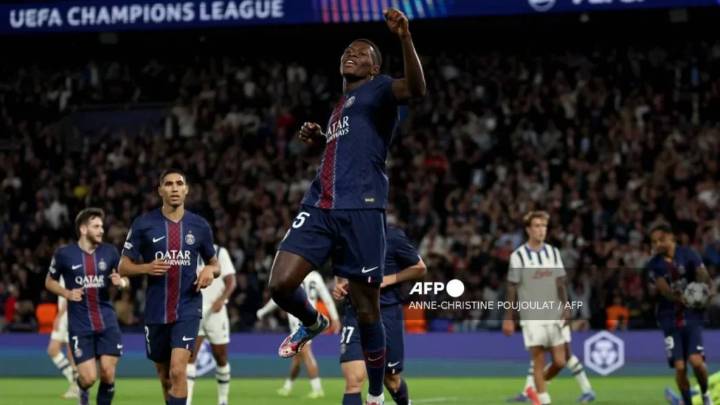 PSG se estrena con goleada en Champions League