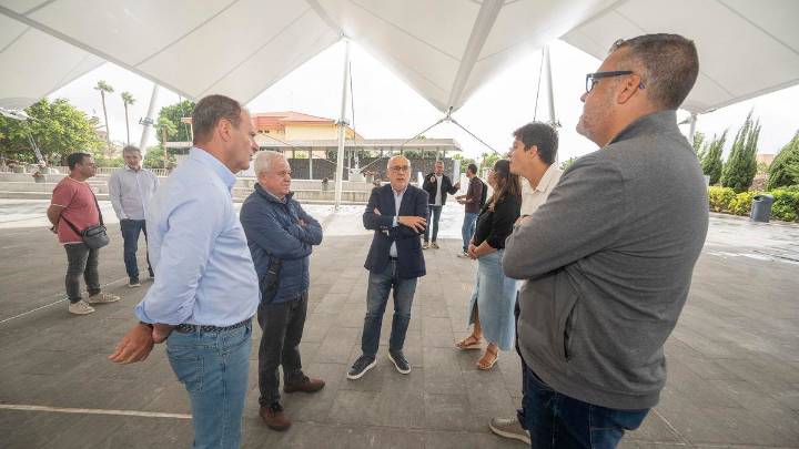 Un nuevo 'pulmón' social y cultural en Agüimes: así es la nueva carpa junto al Teatro Auditorio