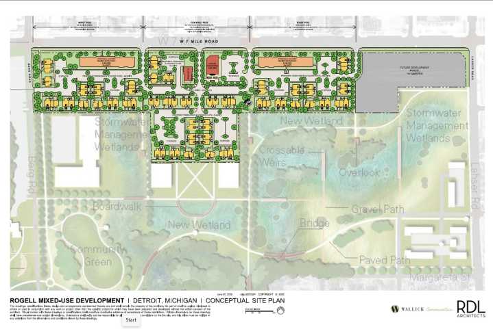 DEGC Selects Blight Busters, Wallick for $90M Rogell Redevelopment