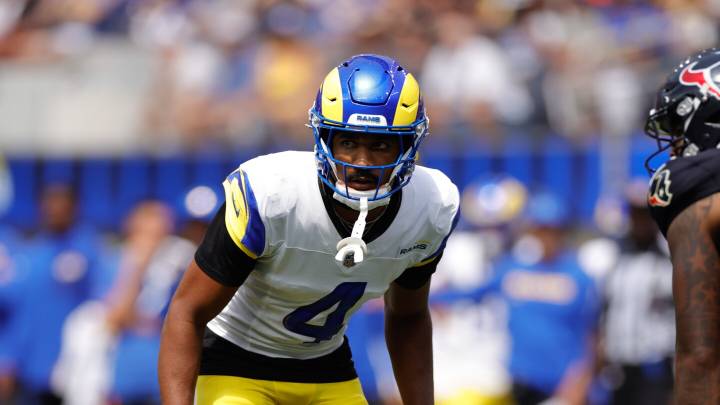 Rams CB Ahkello Witherspoon broke his clavicle on Sunday