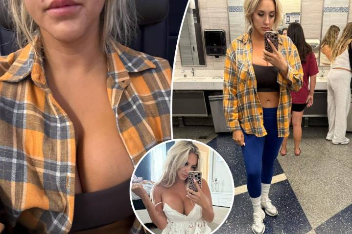 Playboy model claims American Airlines singled her out over 'big boobs'