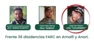 Abatidos presuntos responsables de atentado que dejó 13 policías muertos en Amalfi