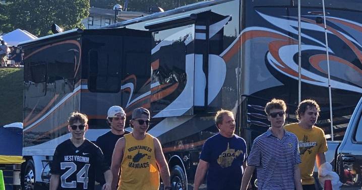 West Virginia University Vs. University of Pittsburgh game brings out thousands of tailgaters