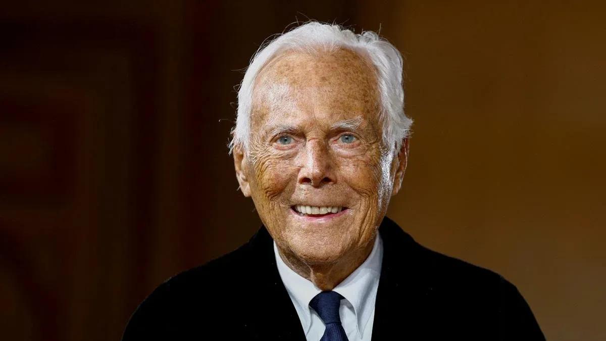 Murió Giorgio Armani: Su estilo inconfundible y su idilio con la realeza y las estrellas de Hollywood