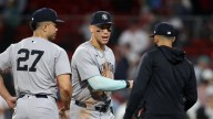 How does Aaron Judge compare to the greatest hitters in New York Yankees history?