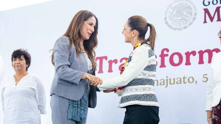 El tren, el acueducto, la seguridad y el blindaje al zapato: agradece Libia a Sheinbaum