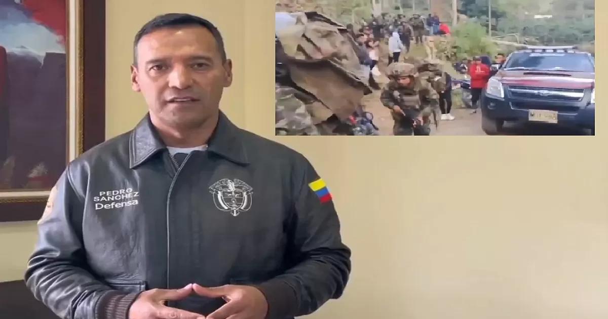 Ofrece $100 millones de recompensa por disidentes que ordenaron asonada en el Huila