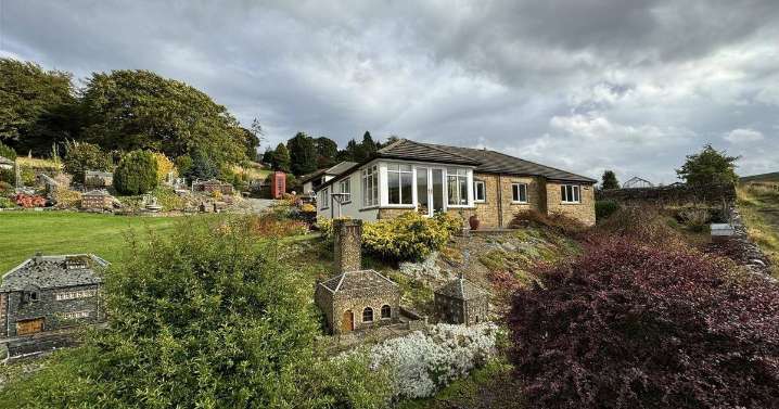 Three-bed bungalow - which comes with its own village - could be yours for just £350k