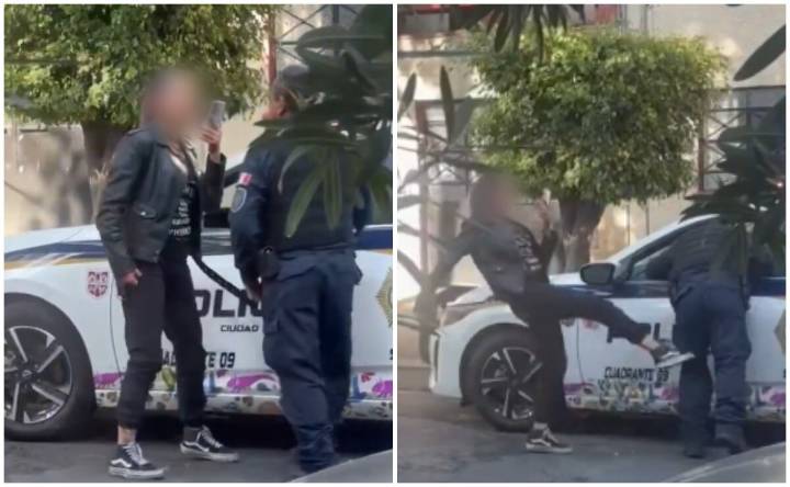 ¿Quién es “Lady patadas”?, la mujer que agredió a un policía en la alcaldía Benito Juárez