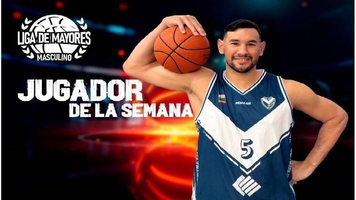 Martín Chervo fue elegido el MVP de la Semana 6 de la Liga Provincial