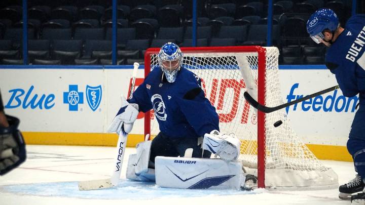 Andrei Vasilevskiy’s return a welcome sight for Lightning