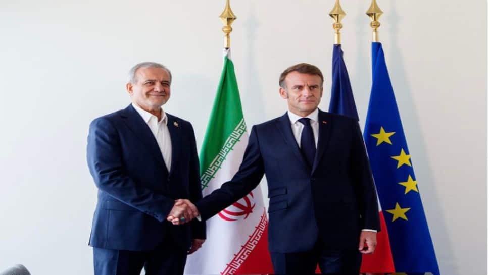 Macron To Iran AT UNGA: Free French Hostages Now Or Face Snapback Sanctions Over Nuclear Ambitions