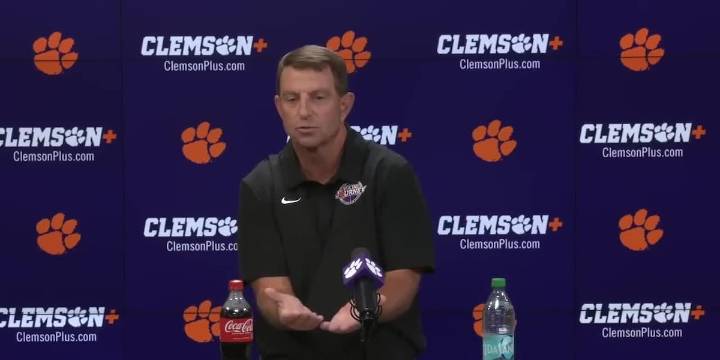 Dabo Swinney praises Tom Allen after Clemson’s loss to LSU