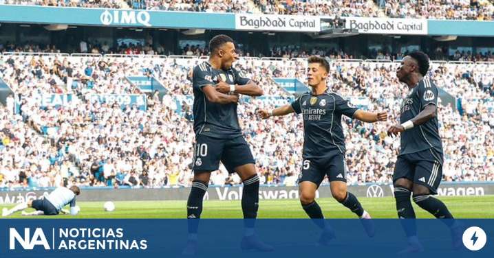 Real Madrid venció a la Real Sociedad y es líder de LaLiga