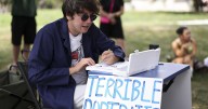 Artist finds fame drawing not