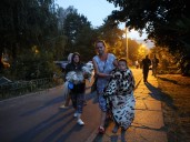Russian attacks on Ukraine’s Kyiv kill at least 3, strike gov’t building