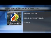 Learn about Tucson's Mountain Avenue bike lane project at upcoming event