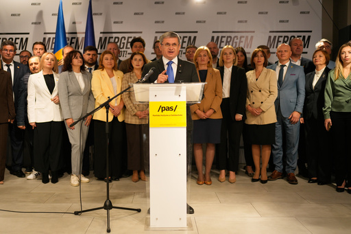 Moldova’s pro-EU party wins clear parliamentary majority, defeating pro