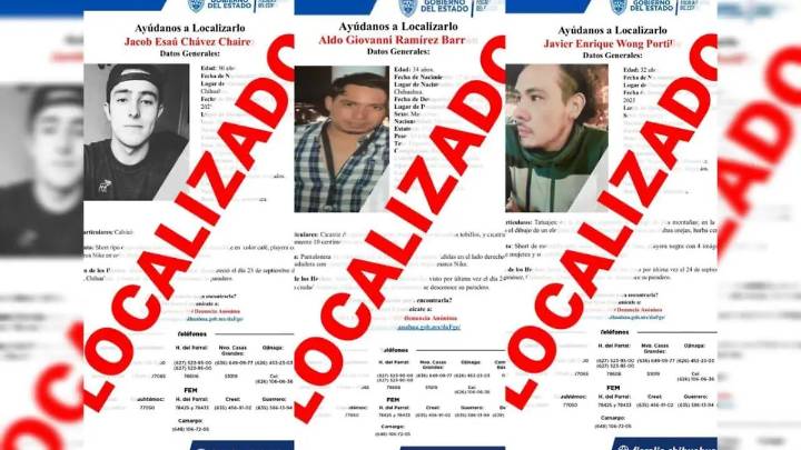 Localizan a tres hombres reportados como desaparecidos en Jiménez