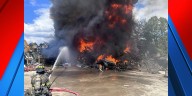 Officials: Crews responding to fire at scrap yard in Asheville
