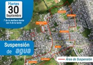 Programan suspensión de agua en varios sectores de Pasto