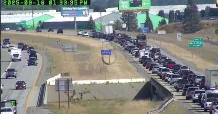 Crash cleared on I-90 blocking near State Line