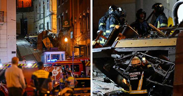 Dad Feared Lost In Lisbon Crash Found Alive After Toddler Son Rescued From Wreckage