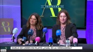 Carlos Latre sorprende a Leire Díez caracterizado como ella: "La auténtica soy yo, tú serás la marca blanca"