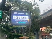 Bengaluru: How AI-powered smart display at busy Trinity Circle can flash traffic violations in real time
