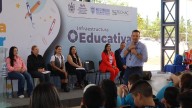 Entrega Bonilla domo y kits Mi Bolsa Escolar en la Primaria Tarahumara