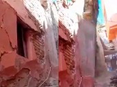 Colapsa vivienda en el Centro Histórico de Guanajuato