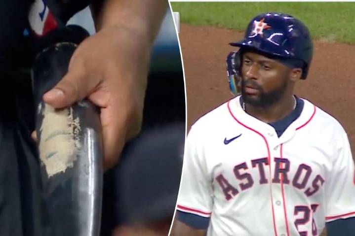 Yankees-Astros game stopped in ninth inning with Taylor Trammell bat delay