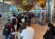 Retrasos de más de una hora en Barajas por una huelga del personal de seguridad