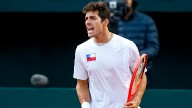Garin sufrió ante el 1361 del mundo, pero le dio el primer punto a Chile ante Luxemburgo en la Copa Davis: Mira el match point y festejo "Gago" ganó en tres sets.