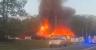 Fire severely damages Rookies Hilltop Inn in Elkton