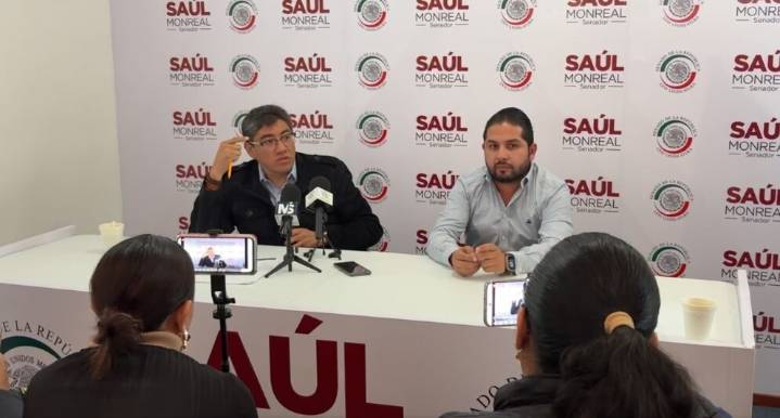 Denuncia Saúl Monreal posibles actos anticipados de campaña de aspirantes a la gubernatura por Morena