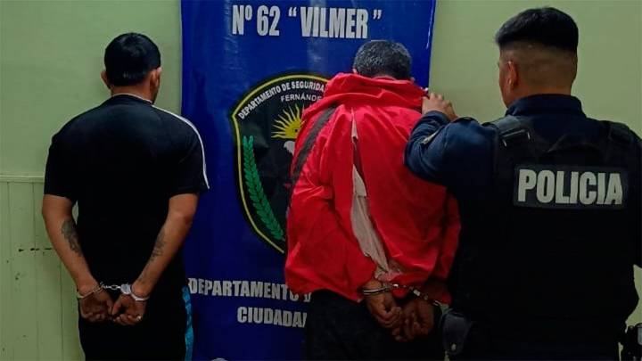 Beltrán: dos hombres fueron detenidos tras robar mercadería en un comercio