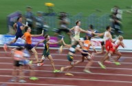 Athletics-US storm to another 4x400m mixed relay gold