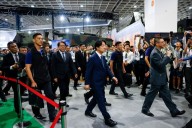 Taiwan determined to defend itself, president says capping week of defence events