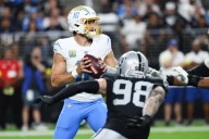 Deadspin | Justin Herbert, ball-hawking defense lift Chargers over Raiders