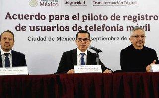 Inicia prueba piloto para el registro de usuarios de telefonía móvil