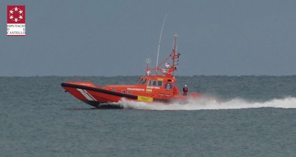 Rescate en el mar en Cabanes