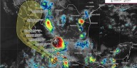 Depresión tropical Doce-E se forma frente a Jalisco y Colima, causará lluvias intensas