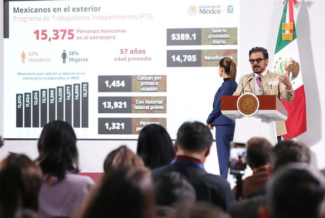 Anuncia Zoé Robledo Teleconsulta para mexicanos en el extranjero afiliados al IMSS