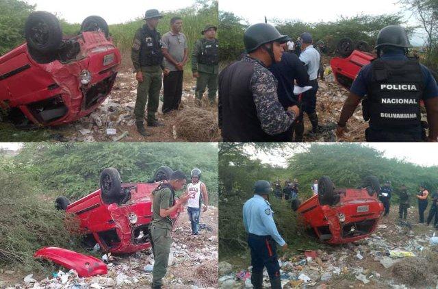 ¡Impactante accidente! Militares vuelcan mientras trasladan a un peligroso preso en Colina.
