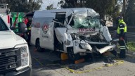 Choque de ambulancia deja 2 muertos y 9 lesionados