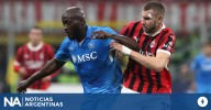 En un partido trascendental por la zona alta de la Serie A de Italia, el líder Napoli visita al Milán
